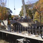 Emergency Bridge Construction Site