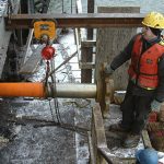 rolling bridge construction