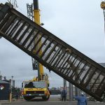 heavy construction work for generator station in Bridgeport, CT